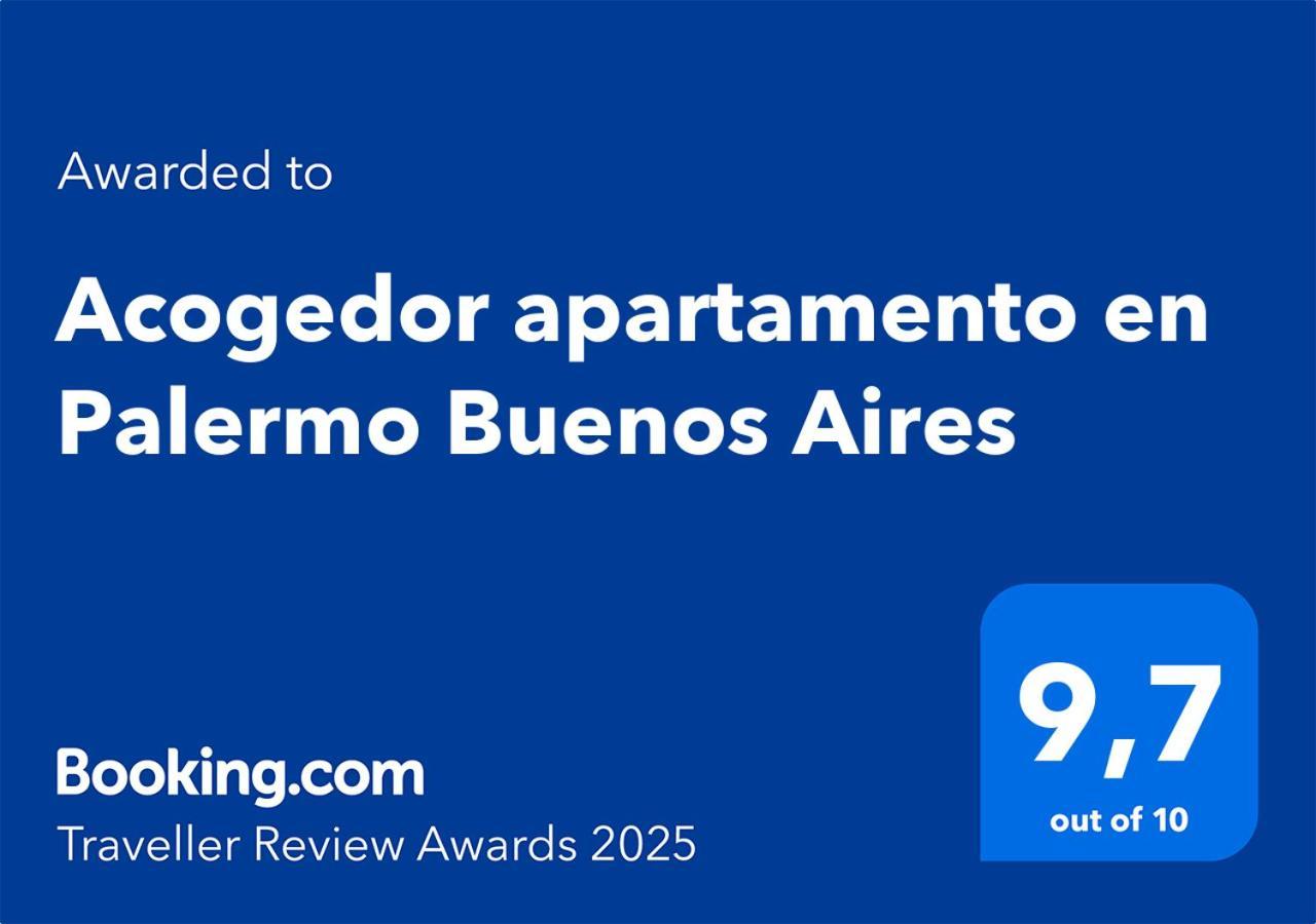Acogedor Apartamento En Palermo Buenos Aires Eksteriør bilde